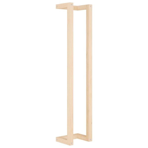 vidaXL Porte-serviette 23x18x110 cm Bois de pin massif