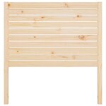 vidaXL Tête de lit 106x4x100 cm Bois massif de pin