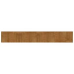 vidaXL Tapis rectangulaire marron 60x400 cm bambou