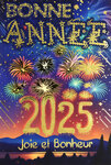 Carte Bonne Année Meilleurs Vœux +enveloppe12x17 5cm