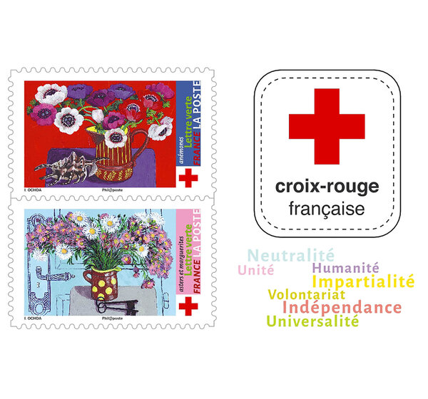 Carnet De 10 Timbres France BC1719 - Croix-Rouge 2019 - Neufs Sans Charnière