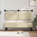 vidaXL Tête de lit suspendue Tissu