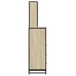 vidaXL Ensemble de meubles de salle de bain 3 Pièces chêne sonoma