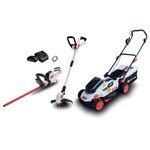 ELEM Garden Technic Kit d'outil électrique de jardin 3 Pièces 20 V