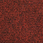 vidaXL Tapis d'escalier autocollants 10 pièces 65 x 21 x 4 cm Bordeaux Rouge Demi-rond Grand