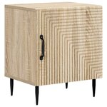 vidaXL Cabinet de chevet Chêne Sonoma 43 x 34 5 x 50 cm