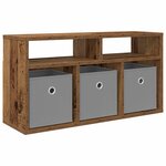 vidaXL Basboard avec tiroir Bois ancien 72 x 22 5 x 38 cm