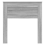 vidaXL Tête de lit Gris Sonoma 100 cm Bois d'ingénierie