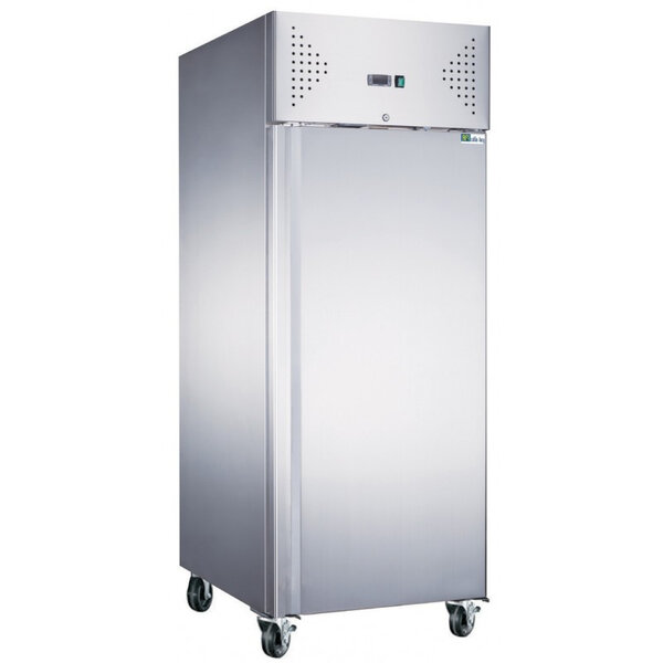 Armoire négative 650 l - 1 porte - série star gn 1/1 - afi collin lucy - r290 - inox1740pleine x830x2010mm