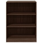 vidaXL Garde-robe chêne marron 77x48x102 cm bois d'ingénierie