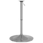 vidaXL Table de bar marron foncé Ø60x89 5 cm bois massif de chêne