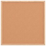vidaXL Tableau en liège avec cadre bois de pin massif 40x40 cm