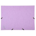 Pochette Trieur Carte Multicolore 12 Compartiments Aquarel - 34x24 5cm - Couleurs Assorties - X 4 - Exacompta