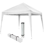 Tectake Tonnelle 3 x 3 x 2,8 m - blanc