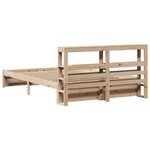 vidaXL Cadre de lit avec tête de lit sans matelas 120x200 cm