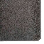 vidaXL Tapis Couloir Gris 100 x 150 cm