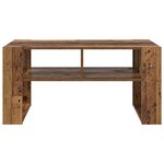 vidaXL Table basse Bois ancien 92 x 49 5 x 45 cm Bois d'ingénierie