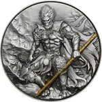 Pièce de monnaie en Argent 2000 Francs g 62.2 (2 oz) Ag - 357.65 (11.5 oz) Cu Millésime 2025 WUKONG MONKEY KING