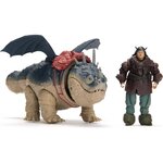 Spin Master 6074006 - How to train your dragon - Figurine Viking Varek & Gronk