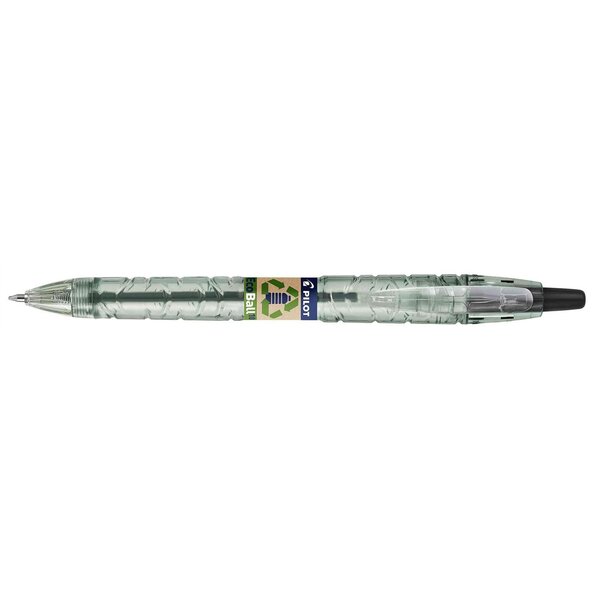 Stylo bille B2P ECOBALL Begreen rechargeable Pointe Moyenne Noir PILOT