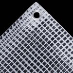 vidaXL Bâche de gaze 140 g/m² 4x6 m Blanc