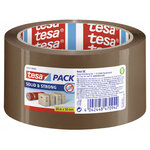 Rouleau adhésif emballage havane 66m x 50mm tesa solid & strong
