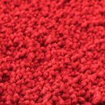 Tapis de bain U-Shaped Rouge 50x50 cm Polypropylène Antidérapant