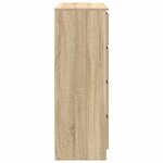 vidaXL Buffet chêne sonoma 100x35x99 cm bois d'ingénierie