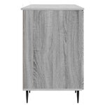vidaXL Bureau Sonoma gris 142 5 x 50 x 75 cm Bois d'ingénierie