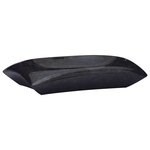 vidaXL Lavabo Noir 50x35x10 cm Marbre