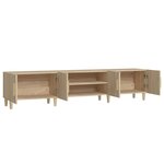 vidaXL Meuble TV Chêne Sonoma 180x31 5x40 cm Bois d'ingénierie