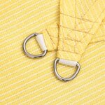 vidaXL Voile d'ombrage 160 g/m² Beige 4x4x5 8 m PEHD