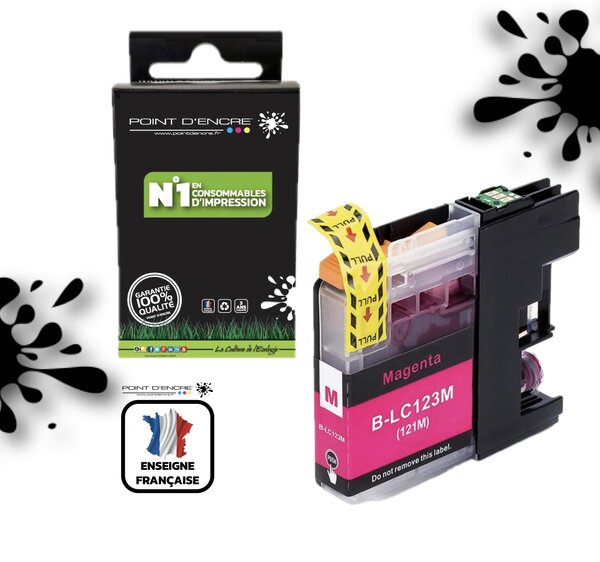 LC123XL/LC121XL - MAGENTA - Grande capacité