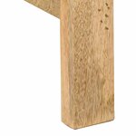 vidaXL Bureau 165x110x75 cm bois massif de manguier