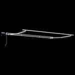 vidaXL Auvent manuel rétractable avec LED marron 400x300 cm