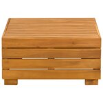 vidaXL 2 Pièce Ensemble de salon de jardin Bois d'Acacia Massif Marron