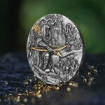 Pièce de monnaie en Argent 2000 Francs g 62.2 (2 oz) Millésime 2024 ROBIN HOOD