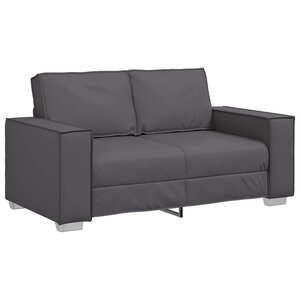 vidaXL Canapé Gris 160 x 80 x 84 cm tissu