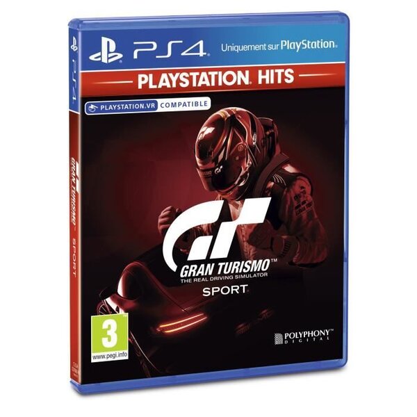 Gran Turismo Sport PlayStation Hits Jeu PS4