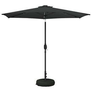 vidaXL Parasol de jardin avec lampes LED 270 x 270 cm Polyester