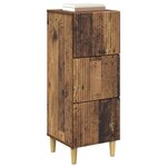 vidaXL Armoire à tiroirs Bois ancien 33 x 34 5 x 90 cm