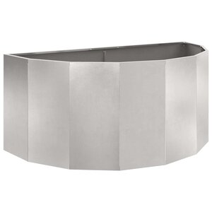 vidaXL Jardinière Argent 120 x 60 x 50 cm Acier inoxydable
