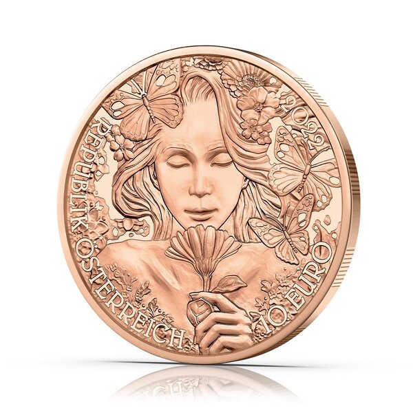 Pièce de monnaie 10 euro Autriche 2022 – Souci