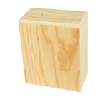 Tirelire en bois Simple et efficace 13 x 10 5 x 6 cm