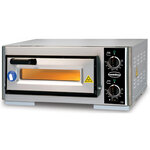 Four à pizza electrique eclairé 1 pizza ø 39 cm - combisteel -  - acier inoxydable 630x600x290mm