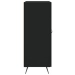 vidaXL Buffet noir 69 5x34x90 cm bois d'ingénierie