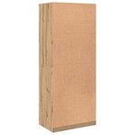 vidaXL Garde-robe chêne artisanal 80x50x200 cm bois d'ingénierie