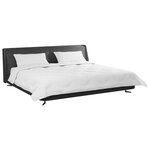 vidaXL Duvet d'hiver avec oreiller 3 pc Blanc Microfibre
