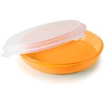 Boite à Tortilla en Plastique Diam 26 cm Orange IBILI