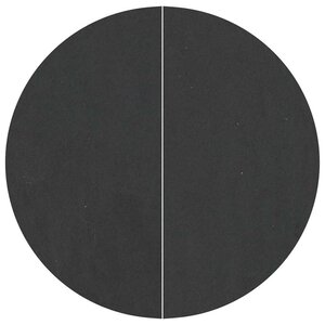 vidaXL Tapis de piscine Noir Ø 244 cm Géotextile en polyester